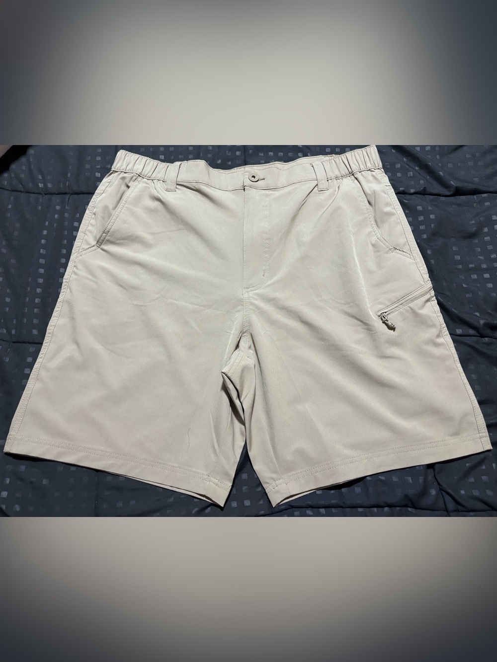 Weatherproof Khaki Beige Men’s Casual Shorts
